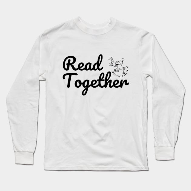 Read Together - Animal Party Kiki Long Sleeve T-Shirt by Animal Party Kiki